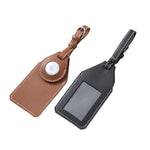 PU Anti-Lost Luggage Tag Tracker Cover for AirTag 2nd Gen / AirTag 1st Gen
