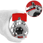 Stainless Steel Adjustable Handheld Quick Wire Stripper, Plastic Plate, Metal Plate