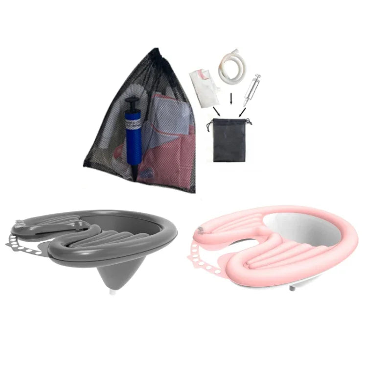 Household Pregnant And Elderly Recline Shampoo Basin Hair Care, Black, Pink, Pink+Drain Pocket, Black+Drain Pocket