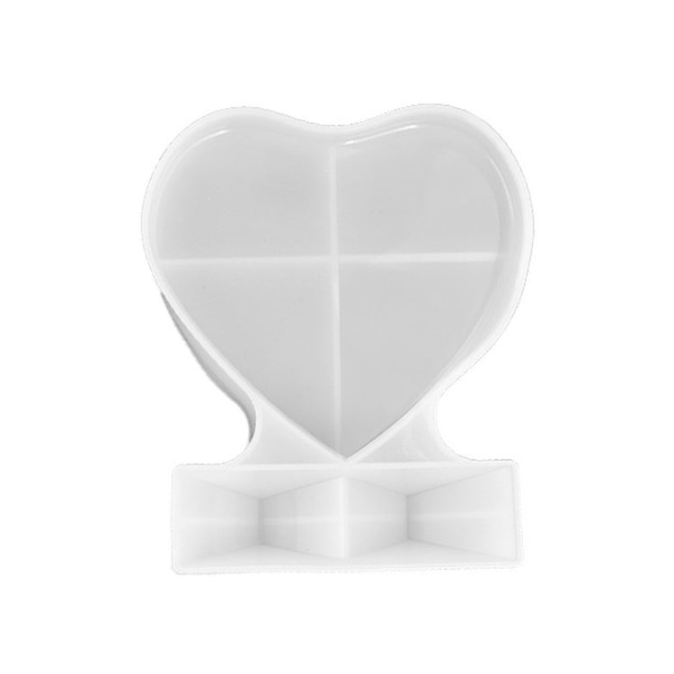 Heart-shaped Square Photo Frame Display DIY Silicone Mould, Spec:, S (Rectangle), S (Heart-shaped), L (Heart-shaped), L (Square), Vertical Rectangle