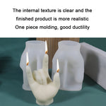 DIY Hand Shaped Scented Candle Silicone Mold, BH-152, BH-153, BH-154, BH-155, SX-LZ-332, SX-LZ-331