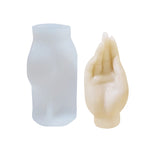 DIY Hand Shaped Scented Candle Silicone Mold, BH-152, BH-153, BH-154, BH-155, SX-LZ-332, SX-LZ-331