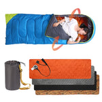 Winter Outdoor Camping Smart Portable Heating Sleeping Pad, 198x61cm Orange, 198x61cm Black, 198x61cm Gray