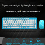 MLD-568 Office Gaming Mute Wireless Mouse Keyboard Set, MLD-568 Black, MLD-568 White, MLD-568 Blue, MLD-568 Pink