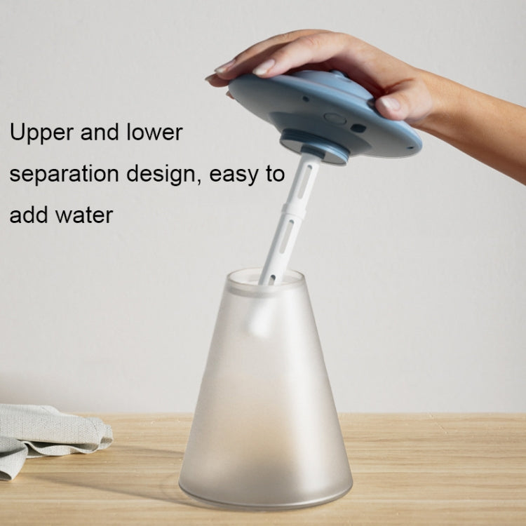 FX-041 USB Charging UFO Shape Night Light Humidifier, Ivory White, Ocean Green, Light Blue
