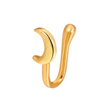 U-shaped Nose Clip Copper Inlaid With Zircon Nose Decoration, Color: G-189 Silver, G-364 Gold, G-365 Silver, G-247 Gold, G-248 Silver, G-251 Gold, G-252 Silver, G-253 Gold, G-254 Silver, G-235 Gold, G-236 Silver, G-231 Gold, G-232 Silver, G-249 Gold   ...