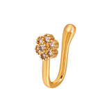 U-shaped Nose Clip Copper Inlaid With Zircon Nose Decoration, Color: G-189 Silver, G-364 Gold, G-365 Silver, G-247 Gold, G-248 Silver, G-251 Gold, G-252 Silver, G-253 Gold, G-254 Silver, G-235 Gold, G-236 Silver, G-231 Gold, G-232 Silver, G-249 Gold   ...