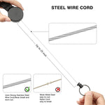 Outdoor Multifunctional Stainless Steel D-Type Carabiner Bottle Opener, TZ-001