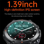 K56Pro 1.39 Inch Heart Rate/Blood Pressure/Blood Oxygen Monitoring Smart Calling Watch