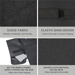 Outdoor Winter Camping Warm USB Heating Cushions With Backrest, With Backrest Black, With Backrest Gray