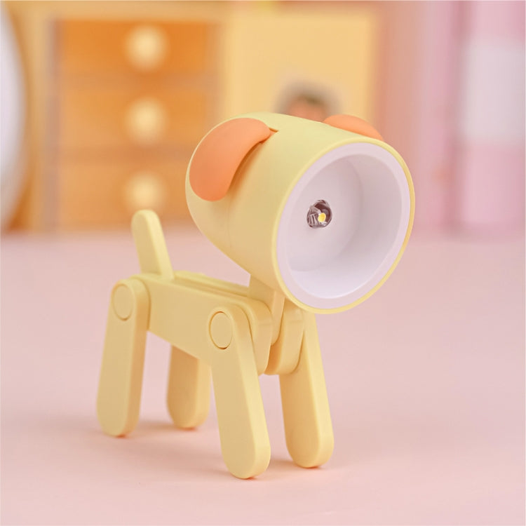 TL-23 LED Mini Foldable Cartoon Desk Lamp Home Pet Shape Decoration Table Lamp, Spec:, Dog (Blue), Dog (Green), Dog (Pink), Dog (Beige), Dog (Orange）, Dog (Yellow), Deer (Blue), Deer (Green), Deer (Pink), Deer (Beige), Deer (Orange), Deer (Yellow)     ...