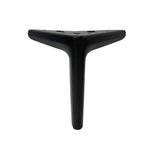 10cm Short-Sided Metal Sofa and Coffee Table Legs, 10cm White Gold, 10cm Matt Black, 10cm Green Gulas