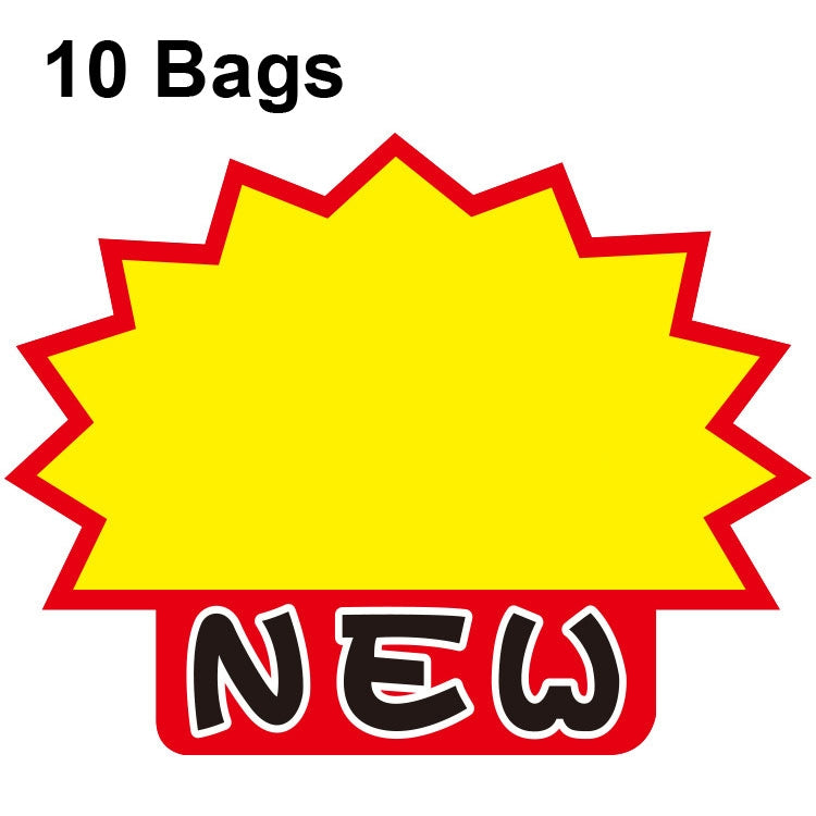 10 bags 21x15cm Explosion Sticker Product Price Tag Supermarket Price Label, WM201, WM202, WM203, WM205, WM206, WM207, WM208, WM209, WM210, WM211, WM212, WM213