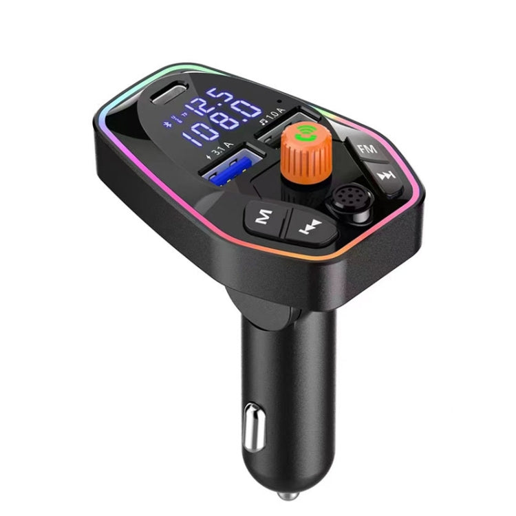 Car Bluetooth MP3 With TYPE-C Port PD Charging FM Transmitter, Q9, Q10