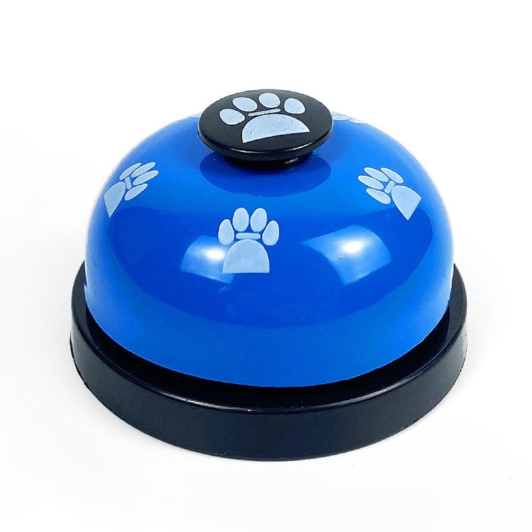 Pet Toy Training Called Dinner Small Bell Footprint Ring Dog Toys, 3pcs Pet Bell Yellow, 3pcs Pet Bell Red, 3pcs Pet Bell Pink, 3pcs Pet Bell White, 3pcs Pet Bell Royal Blue