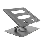 Multifunctional Desktop Foldable Rotating Laptop Cooling Bracket, Spec:, SP-086 (Silver), SP-086 (Gray), SP-88 (Silver), SP-88 (Gray)
