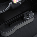 Car Seat Clip Organizer Multifunctional Car Charger, Specification:, Carbon Fiber, Wireless Charge