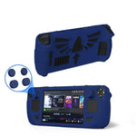 For Steam Deck V V4-1 Silicone Non-slip Protective Case for Pocket Consoles with Holder Function, V4-1Black), V4-1(Red), V4-1(Green), V4-1(Blue)