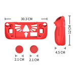 For Steam Deck V V4-1 Silicone Non-slip Protective Case for Pocket Consoles with Holder Function, V4-1Black), V4-1(Red), V4-1(Green), V4-1(Blue)