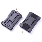 For AirTag 2nd Gen / AirTag 1st Gen Card Holder Metal Anti-Theft RFID Wallet, ak-4 A Black, ak-4 A Blue, ak-4 A  Silver, ak-4 A  Gray, ak-4 B  Black, ak-4 B Silver, ak-4 B Blue, ak-4 B Gray