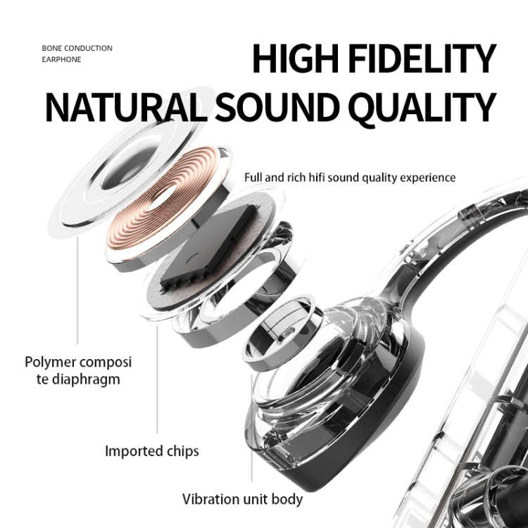 K69 Bluetooth Headset Sound Conduction Binoconic Business Sports Earphone, K69 Black, K69 Green
