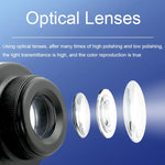 2X/3X Stargazing Binoculars HD Full Optical Lens Portable Telescope, 2x40, 3x50