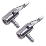 2pcs Vehicle Inflatable Pump Tube Joint Tire Mouth Gas Mouth Tube Fast Connector, Inflatable Pump Adapter, Inflatable Pump Adapter No Deflating, Inflatable Pump Adapter Relieved