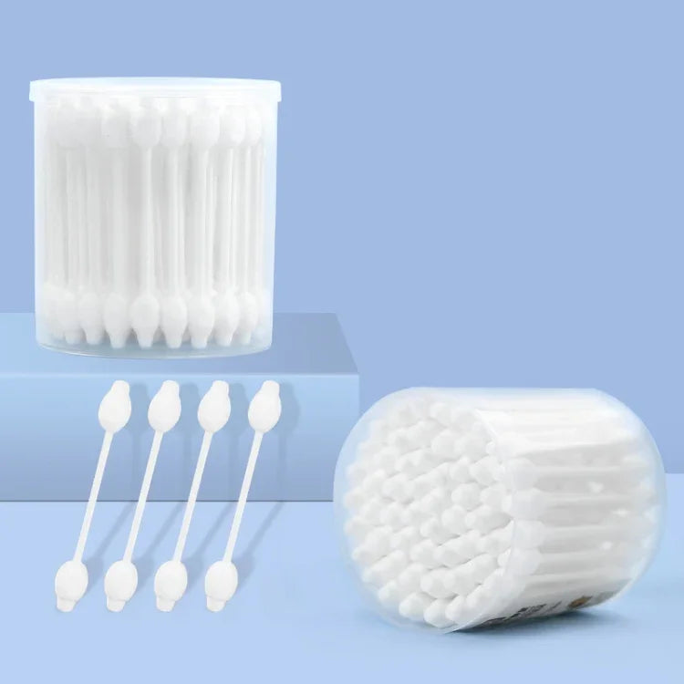 2boxes Pet Cotton Swabs Cat Dog Ear Cleaning Supplies, Pet Cotton Swabs