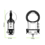 For Insta360 X3 Camera Waterproof Case Sealed Diving Shell (Neutral Without Logo), Neutral Without Logo
