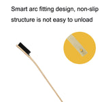 Automotive Steel Ring Washing Long Bamboo Brush Engine Cleaning Brush, Cleaning Brush