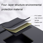 Multifunctional Car Seat Back Storage Bag Car Interior Decorative Supplies, Size:, S (Black), L (Black)