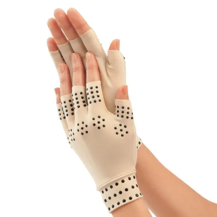 Dispensing Half Finger Non-slip Pressure Gloves Joint Training Sports Gloves, Free Size