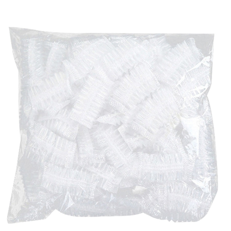 100pcs /Pack Ears Disposable Waterproof Earmuffs Hair Dyeing Bathing Beauty Waterproof Earmuffs, Earmuffs