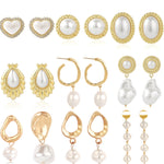 Stud Earrings Jewelry, E2208-1 White Pearl, E2208-2 Pink Pearl, E2208-3 Gray Pearl, E2209-23 Red Pearl, E2209-3 Symphony Shaped Semicircle, E2209-4 Symphony Glossy Semicircle, E2209-6 Symphony Sliced Heart, E2209-7 Symphony Star, E2109-17 Water Drops  ...