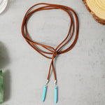 Bohemian Turquoise Natural Stone Sweater Vintage Pendant, Model:, Necklace Ear Ring Set, Two-pointed Necklace, N2111-11 Earrings Accessories, N211-12 Leaf Neck Chain, N2111-13 Three Stones, N2111-14 Eight Stones, Leather Bracelet                       ...