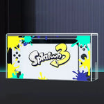 035 for Nintendo Switch/Oled Game Console Display Luminous Base Dustproof Cover, Spec:, Light Base, Transparent, White Label, Black Label, Handle, Jet Warrior, Noble, Gengar
