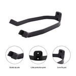 For Xiaomi M365 Electric Scooter Accessories, Fender+Bracket+Taillight, Black With Wrench, Black Without Wrench