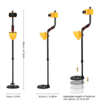 MD9020C High Sensitivity LCD Display Metal Detector, MD9020C