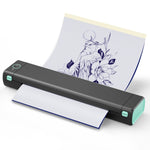 M08F Bluetooth Wireless Handheld Portable Thermal Printer, Black Green A4 Version, Black A4 Version, White A4 Version, White Orange A4 Version, Green A4 Version, Pink A4 Version, Gray A4 Version, Silver A4 Version, Black Green Letter Version           ...