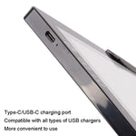 A4-D28B Rechargeable Copy Desk Drawing Board, With Charging Line, With Charging Line+US Plug Adapter, With Charging Line+UK Plug Adapter, With Charging Line+EU Plug Adapter, With Charging Line+AU Plug Adapter