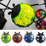 Ladybug Wheel Light Children Balance Bike Bicycle Hub Light, Manual&Automatic, Smart Red, Smart Green, Smart Blue, Manual Red, Manual Green, Manual Blue, Manual Transparent