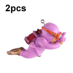 2pcs Fish Tank Diver Aquarium Ornaments Aquascape Decorations, Regular Black, Regular Pink, Regular Green, With Camera Blue, With Camera Black, With Camera Pink, With Camera Green, With Camera Orange, Regular Blue, Regular Orange