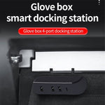 For Tesla Model 3/Y Car AH37 3 USB  +1 Type-C/USB-C Port Hub Docking Station, AH37
