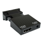 Projector HDMI Adapter With Audio Cable Computer HD Converter, HDMI to VGA, VGA to HDMI