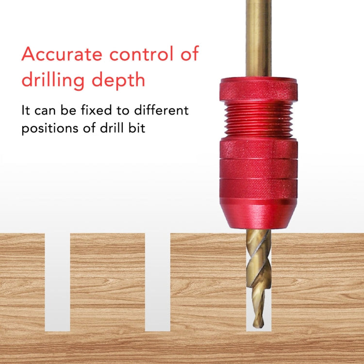 Adjustable Bit Stop Locator Drilling Aid Tool, Type  2-5, Type 6-11