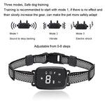 PT221 Intelligent Automatic Electric Strike Collar Touch Digital Display Rechargeable Waterproof Dog Trainer Stop Barker, 3 Training Modes