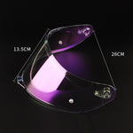 Motorcycle Helmet Lens with Anti-fog Spikes for SOMAN K1/K3SV/K5, Transparent REVO Red, Transparent REVO Purple, Transparent REVO Blue, Dark Tea Revo Red, Dark Tea Revo Blue, Tea Film Revo Purple Red Gold, Dark Tea, Gold Flakes, Color Film, Blue Color ...