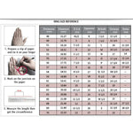 Geometric Square Rings for Women Wedding Rhinestone Finger Rings Charm Jewelry, 10, 6, 8