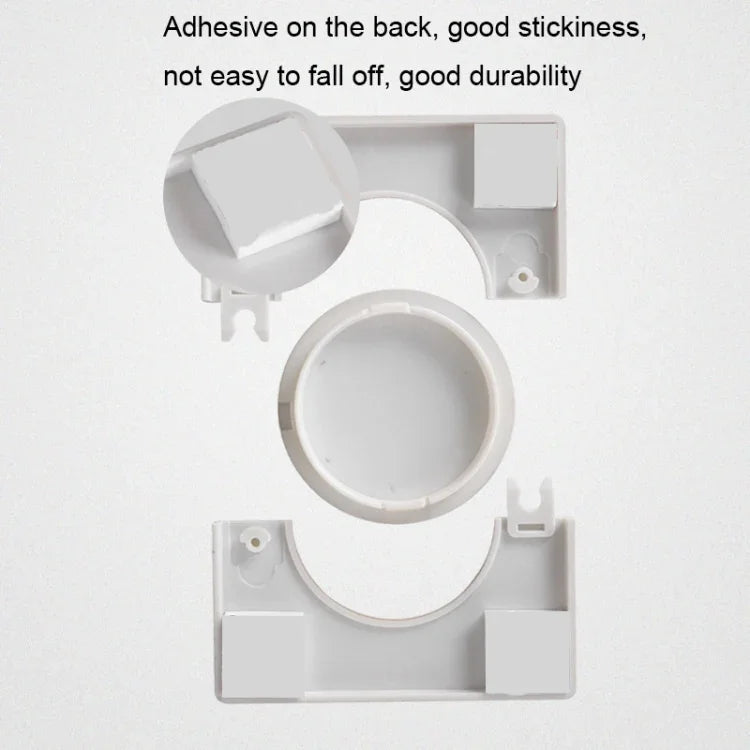 Square Air Conditioning Hole Decoration Cover Wall Hole Plug, Split 5cm White, Split 5cm Gold, Split 5cm Silver, 9cm White, 9cm Gold, 9cm Silver