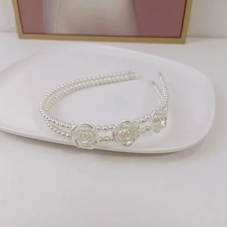 Sweet Pearl Headband Retro Versatile Hair Accessories, 1A, 2B, 3C, 4, 5, 6, 7, 8, 9, 10, 11, 12, 13, 14, 15, 16, 17, 18, 19, 20